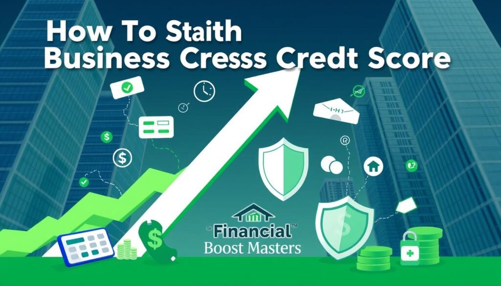 Establishing business credit score